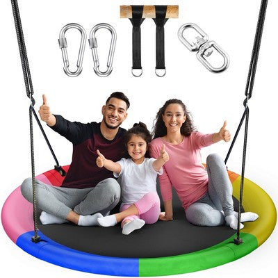 Round Tree Swing Around 109 cm Diameter Seat