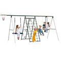 Sturdy A Frame for Multiple Outdoor Swing Seats