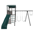 Adventure Playhouse with Slide and Monkey Bar Beam