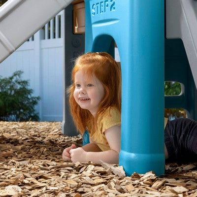 Compact Climbing Tower with Slide for Daily Movement