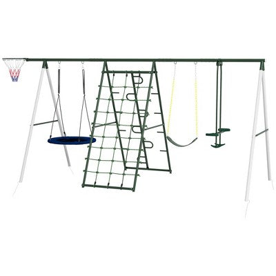 Sturdy A Frame for Multiple Outdoor Swing Seats