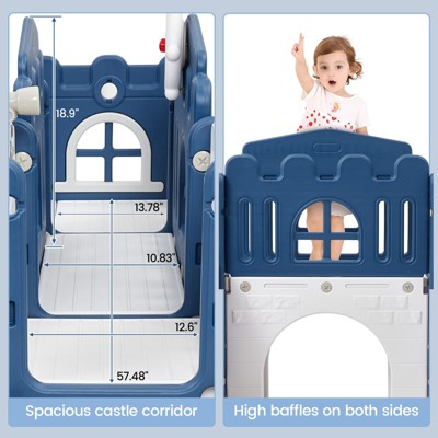 Eight Activity Play Set with Tunnel and Hoop