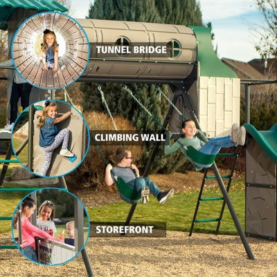 Play Tower with Tunnel and Movement Stations