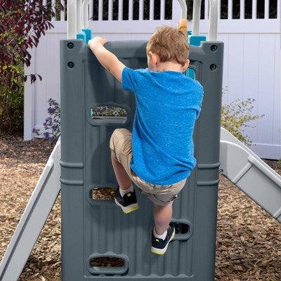 Compact Climbing Tower with Slide for Daily Movement